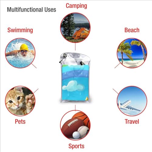 Serviette de plage en microfibre douce et compacte de qualité supérieure