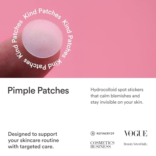 Kind Patches Pimple Patches - Hydrocolloid Pimple Patches for Face - Acne Dots for Day and Night Protection - Waterproof and Breathable - 36 Count - Image 3