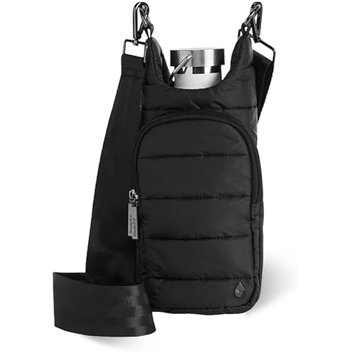 WanderFull® Original HydroBag®, Water Bottle Holder with Strap, Hands-Free Crossbody Water Bottle Carrier Bag w/Phone Pocket