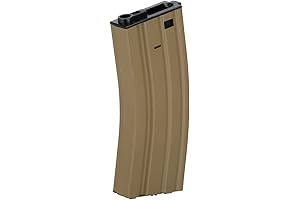 Lancer Tactical Full Metal Steel M4/M16 300 Round High Capacity AEG Airsoft Magazine Clip
