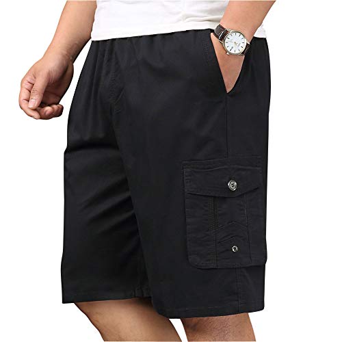 Pantaloncini da Uomo Leggeri con Elastico in Vita e Vestibilit