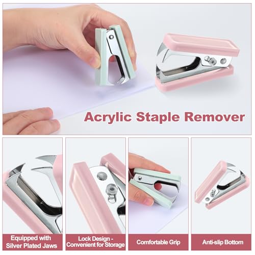 PATIKIL Removedor de grampos de acrílico, ferramenta de remoção de grampos resistente, mini puxador