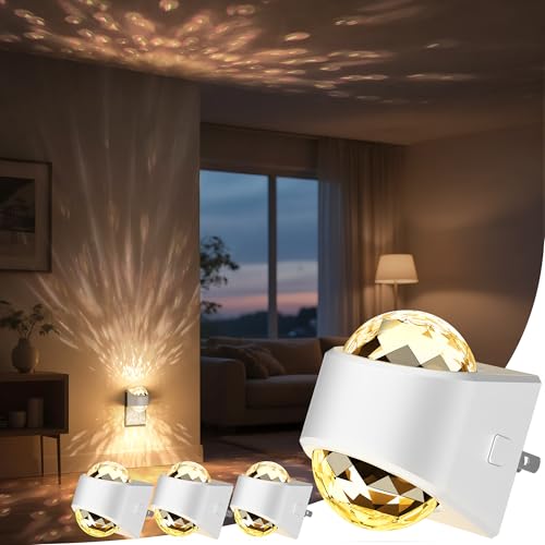 Briignite Night Light, [4 Pack] Night Lights Plug into Wall,