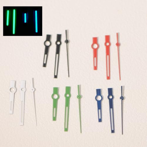 Agujas de reloj luminosas NH35 Baton: manecillas de 12,5 mm para modificación de relojes 2