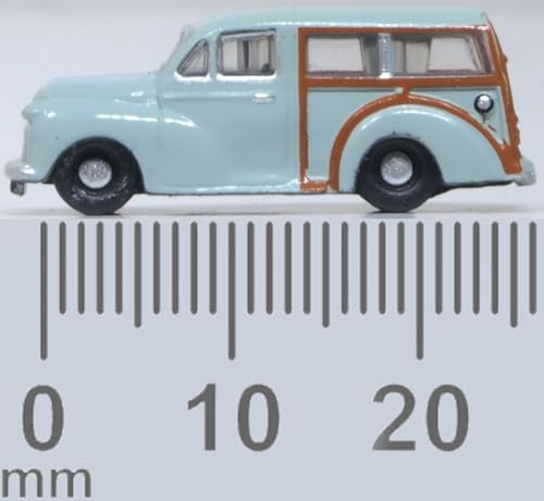 Oxford Diecast Morris Traveller Smoke Grey 1:148 miniatura 2