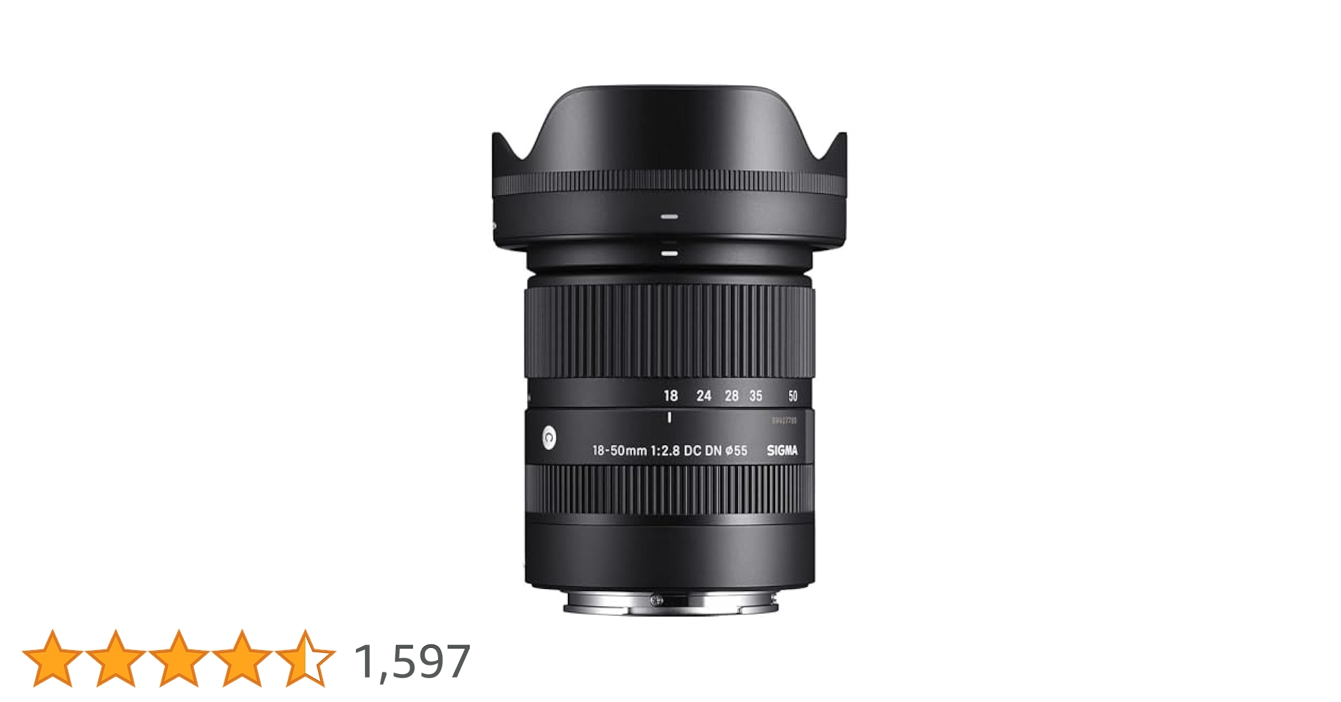 SIGMA 18-50mm f/2.8 ズームレンズ SONY APS-C用 Sigma 18-50mm f/2.8 DC DN Contemporary Lens for Sony E (APS-C)