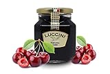 Luccini Artisanal Cherry Mostarda - Italian Speciality Food, Traditional Recipe - 440g / 15.52oz