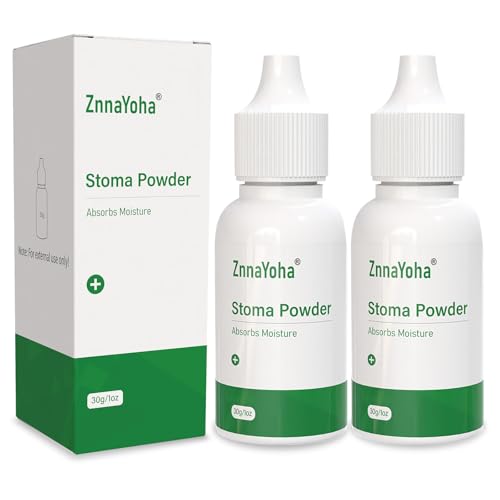 stoma powder medical protective skin barrier powderskin prep protection stoma adhesive powderostomy supplies1 oz 2 bottles