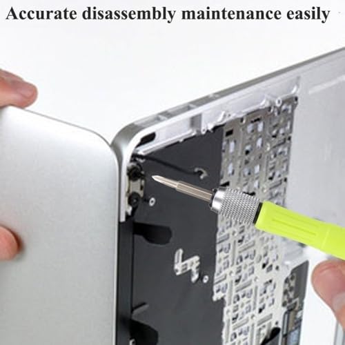 Image of 6 in 1 Reversible Precision Screwdriver Tools Kit with Phillips PH00 PH0 PH1 Torx T8 T10 Slotted for Mobile Phone, iPhone, Tablet, Laptop and Smart Gadgets (Multi Color)