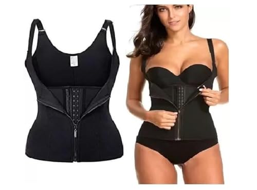 Shopm Cinta modeladora para mulheres,colete com zíper, mais selador corporal, conta esportiva, espar