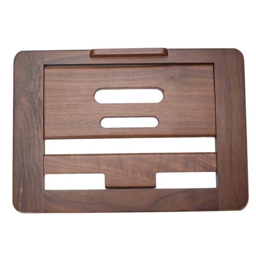 Soporte ergonómico plegable de madera para laptop miniatura 1