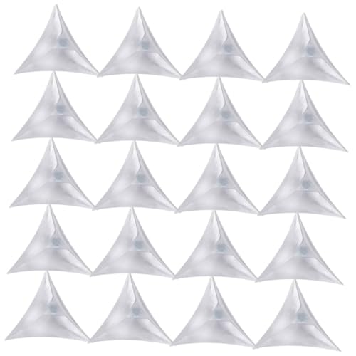 HONITANO 250 Piezas Protector de Esquinas Triangular Transparente para Muebles Gabinetes y Antipolvo para Armarios y Esquinas de Cocina Cobertura Invisible