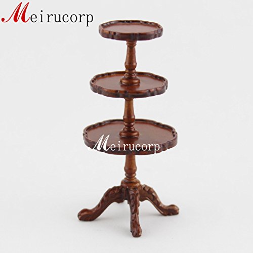 Présentoir à gâteau pour maison de poupée 1/12 pour décorer une cuisine miniature