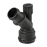 A ABSOPRO Moteur Liquide Refroidissements Durite Connecteur pour Volkswagen Coccinelle - 1 pcs Noir
