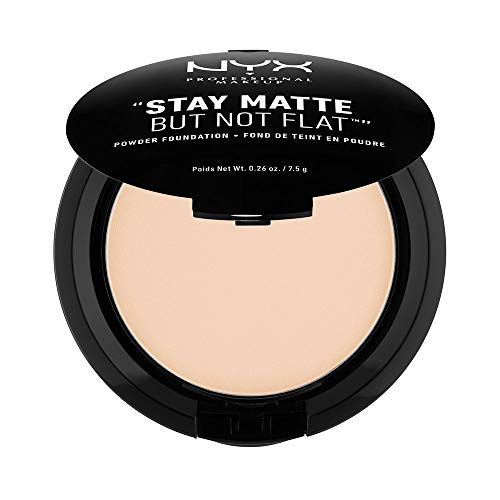 NYX PROFESSIONAL MAKEUP Stay Matte But Not Flat Powder Foundation, Ivory
