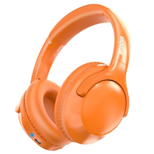 MIDOLA Cuffie Bluetooth over-ear, 68 ore di riproduzione, 6 equalizzazioni,