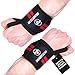 Price comparison product image Beast Gear Weight Lifting Wrist Supports Wraps, 20" Cotton Wrist Straps Thumb Loop & One Size Fits All, Lifting Straps for Gym Fitness Training Workout