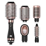 Natrial Hair Dryer Brush Blow Dryer Brush in One for Drying and Straightening, Volumizer Multi-Styler for All Hair Types, Frizz-Free Blowout Brush for Salon Quality
