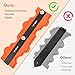 Contour Gauge 10+10 Inch Unlimited Connection Profile Tool with Lock, Christmas Gifts for Men Dad Husband Him Stocking Stuffers for Men Super Contour Duplicator Woodworking Tools for Outline Measuring