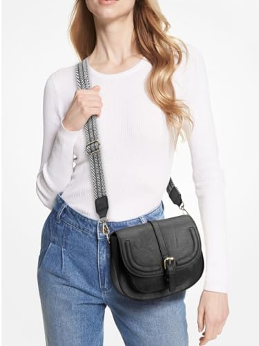 Image of AFKOMST Crossbody Bags for Women,Small Saddle Purse and Boho Cross Body Handbags,Vegan Leather
