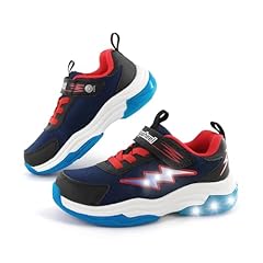 Navy Kids Ligth Up Shoes