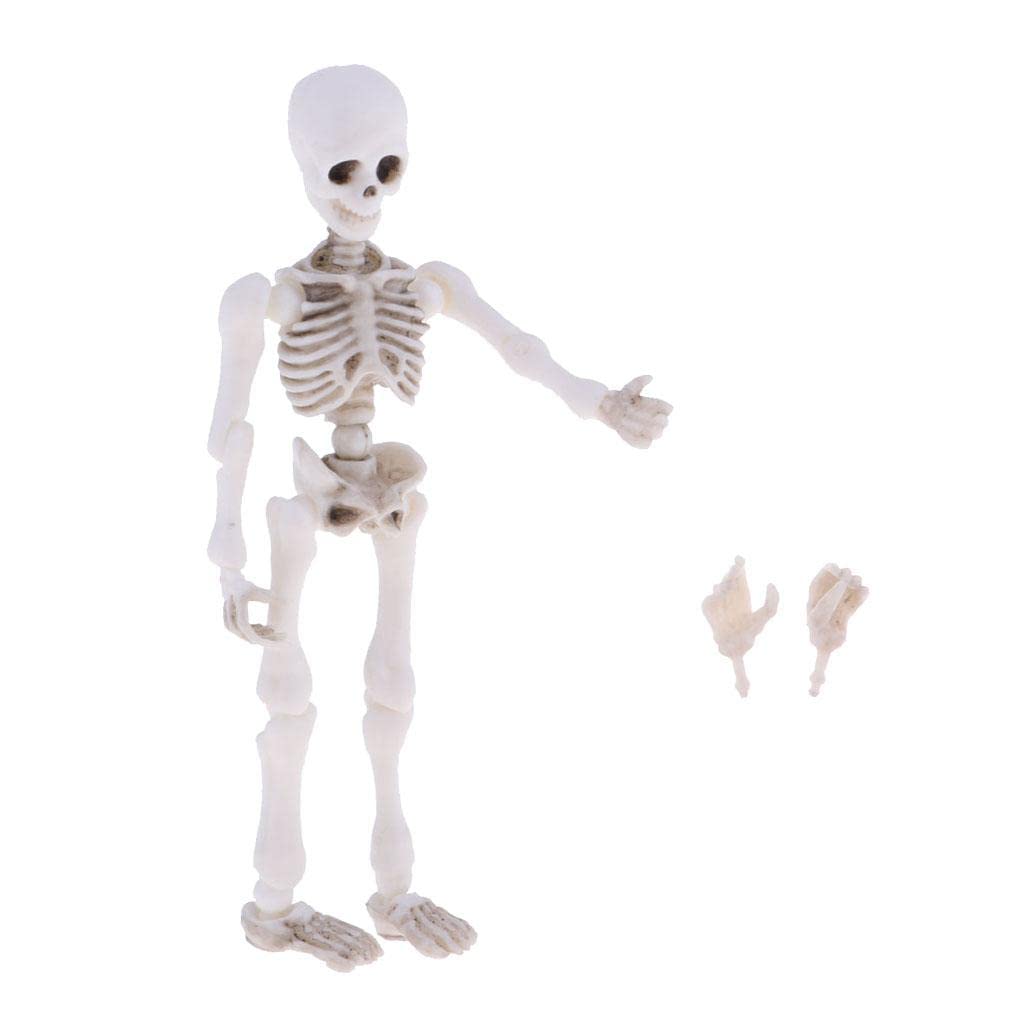 CLUB BOLLYWOOD Dollhouse Miniature 8.7cm Skeleton Doll Mini Action Figures Toy Party Favors Trick Toy Kids Playset | Furniture & Room Items | Dolls & Bears (B0C37G8BYW) Amazon Price History, Amazon Price Tracker