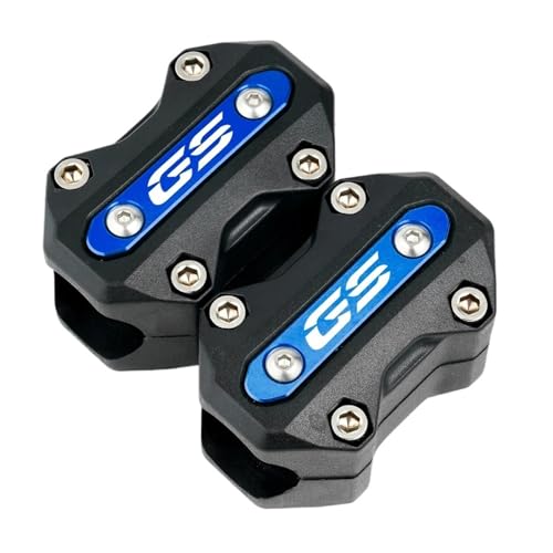 Crash bar slider de protection de pare-chocs de moteur de moto pour BMW R1200GS bleu