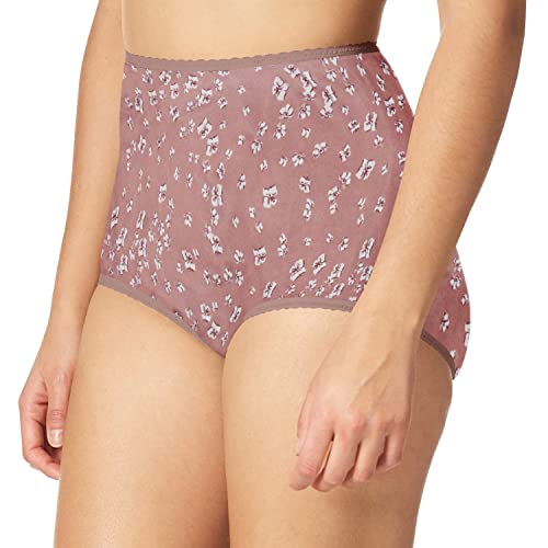Bali Women's Skimp Skamp Brief, 1 Pack-Smokey Purple Floral Print, 7 #TOP21