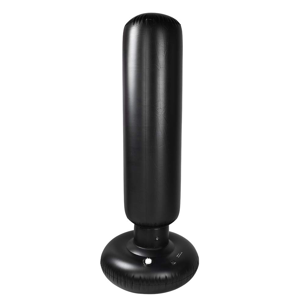 Akozon 1,6 M Aufblasbare PVC-Boxbox- und Trainingstasche, Druckentlastungszubehör, Boxen