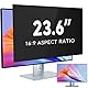 IPROKKO 23.6 Zoll Computer Sichtschutzfolie for 16:9 Monitor, Abnehmbarer Sichtschutz Anti Blaulicht Blendschutz Blickschutzfolie Displayschutz Blickschutzfilter für 23.6zoll Hp Dell Acer Lenovo Asus