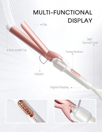 Save 33% on ZM ZHEMEI 1 Inch Ceramic Curling Iron with Code XBTLZ5KR - Image 4