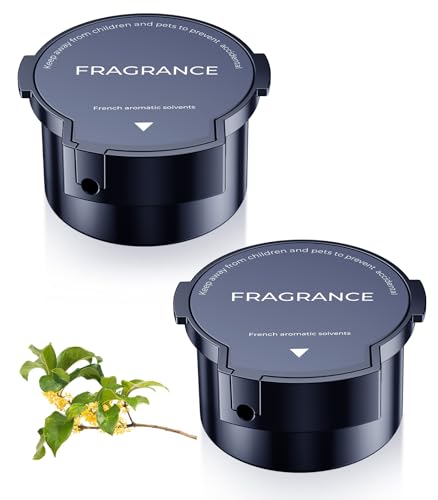 Image of Hitolza Car Air Freshener Refill - Pack of 2, Can be Used for 4~6 Months - Made with Natural Plant Extracts - Osmanthus Orchid