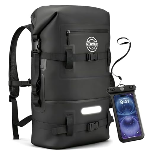 Heavy-Duty Waterproof Dry Backpack
