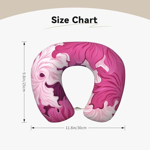 Almohada espuma viscoelástica tamaño único rosa miniatura 2