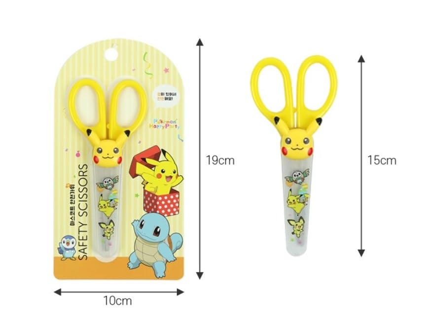 Ciseaux de sécurité Pikachu pour apprendre à découper sans danger à l'école - 3