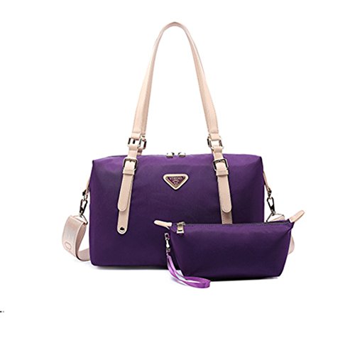 Sac de messager en nylon pour femme - Idéal pour le travail et les sorties
