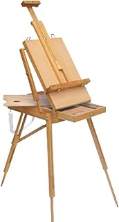 4 Less Co French Easel Wooden Sketch Box Portable Folding Art Artist Painters Tripod Stand