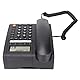 Schnurgebundenes Telefon mit Anrufer ID Anzeige, 16 Bit LCD Display, Schnurgebundenes Tischtelefon mit 3 Weckern, Schnurgebundene Festnetztelefone für das Home Hotel Office