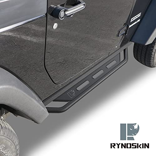Estribos RYNOSKIN para Jeep Wrangler JK 2 puertas 2007-2018 miniatura 3