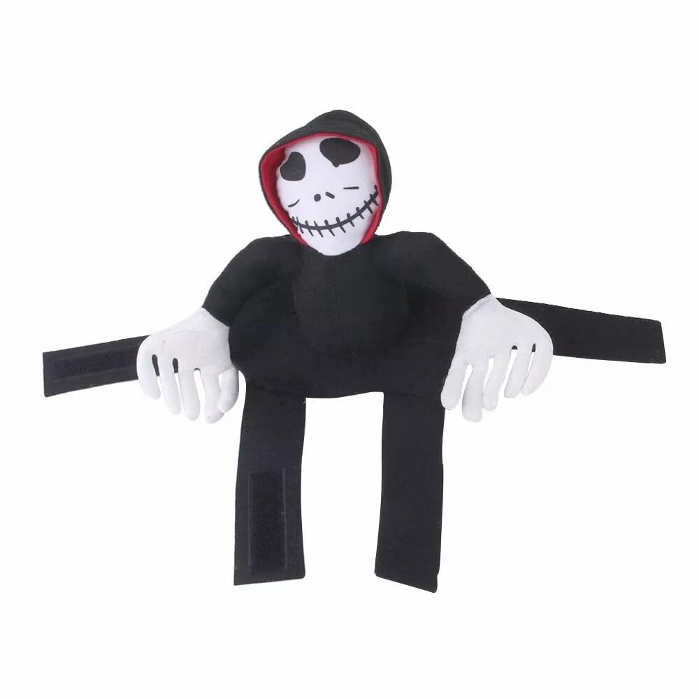 Pet Riding Costume Novelty Pet Supplies Ghost Rider Horse Riding Designed Dog Cats Apparel Party Dressing up Clothing Halloween (M) - Image 4