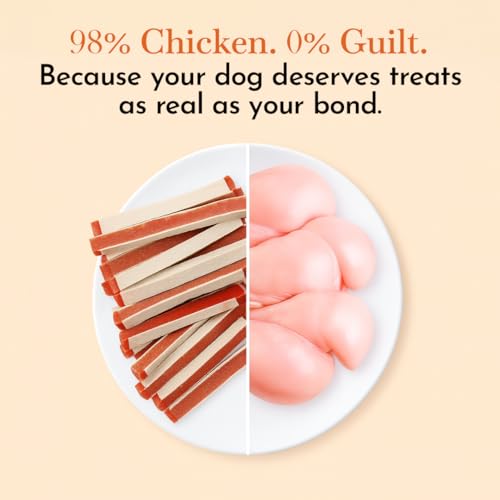 Image of O'Dog Healthy Yummy High Protein Tasty Chicken Sandwich Treats for Dog (100 gm) Pack of 1