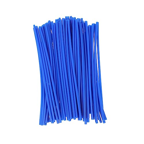 GAROZATION 72pcs Colorful Motorcycle Wheel Spoke Covers Durable Spoke Sleeves for Dirt Bikes and Bicycles Universal Spoke 24cm Design
