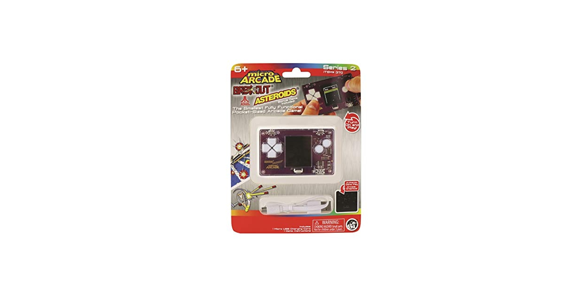 Amazon.com: Micro Arcade Atari 系列2 : 玩具和遊戲