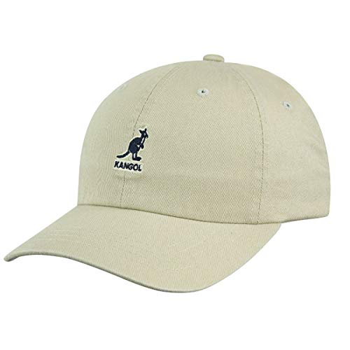 Image of Kangol Washed Baseball Hat - Papaya Milk / 1SFM Baseball & Sport Caps