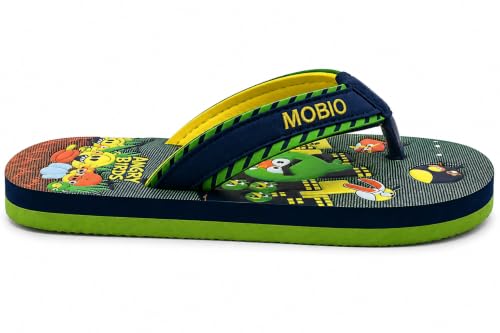 Image of Kids Slippers for Boys & Girls - Soft Non-Slip Indoor Outdoor House Shoes, Comfortable Durable Footwear for Children & Toddlers (H.Bird)