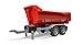 Bruder 03923 Half Pipe Trailer for Trucks Vehicle
