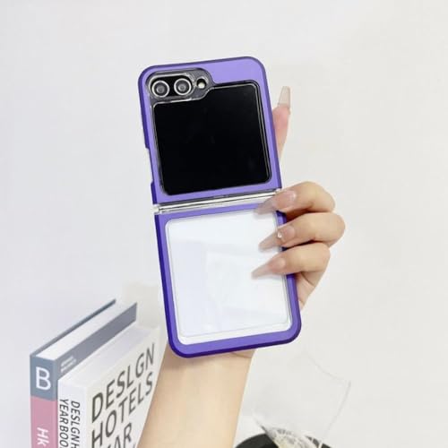 Coque Galaxy Z Flip 4 antichoc violette idéale pour protéger votre téléphone au quotidien