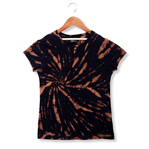 Image of Stories.Label Girl Cotton Printed T-Shirts in Half Sleeves Regular Fit, Soft Durable Fabric, No Shrinkage, Long Lasting Print Colors (7-16 Years)
