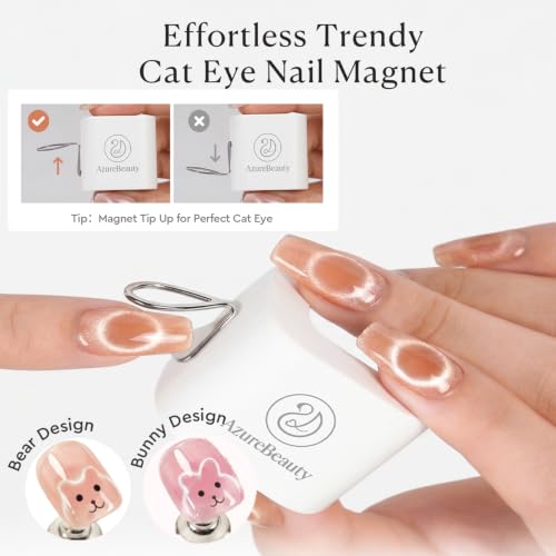 Image of AzureBeauty Cat Eye Magnet 5D Nail for Cateye Gel Polish Nail Stuff
