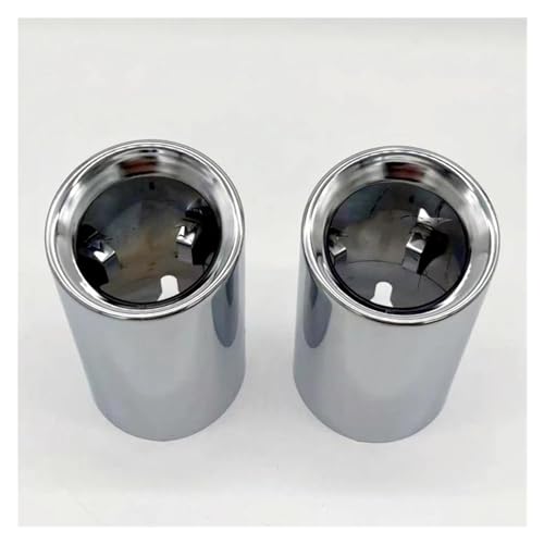 Buse de tuyau de silencieux argenté pour sublimer le style de votre BMW X4 G02 en voyage